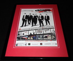 Reservoir Dogs 2006 PS2 Xbox Framed 11x14 ORIGINAL Advertisement - £27.68 GBP