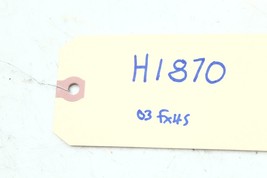 2003-2005 INFINITI FX45 FX35 FRONT RIGHT PASSENGER SEAT TRACK SLIDE MOTOR H1870 image 12