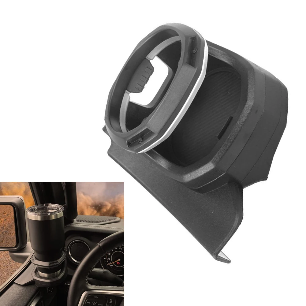 1pcs Multi-Function Car Window ABS Cup Holder For 2018-2023 Jeep Wrangler JL 4 - £30.36 GBP