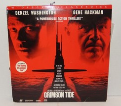 Laserdisc 1996 Crimson Tide Denzel Washington Gene Hackman Laser Disc - $26.19