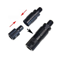 Aluminum Alloy cket Adapter M3/8 Threaded Connector Ground  cket Fishing Tool Ca - £52.17 GBP