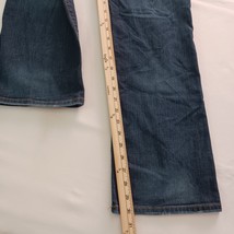 Lucky Brand Dungaree 82ZG050 Women's Blue Cotton Blend Denim Bootcut Jeans 12/31 image 5