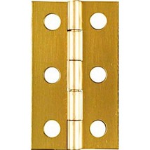 NATIONAL/SPECTRUM Brands Hhi N211-300 2 X 1-3/16-Inch Brass Hinge, 2-Pack - £15.79 GBP