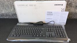 Cherry KC 1000 SC JK-A0104EU-2/00 Black USB Wired Keyboard w/ Smart Card... - $19.99