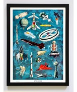 Disney Man in Space Poster Von Braun Rockets - $80.69 CAD+