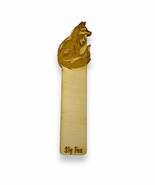Bookmark - Sly Fox - Birch wood - $16.17 CAD