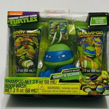 Nickelodeon Turtles Soap &amp; Scrub 3pcs Set - $8.98