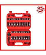 High Torque 52 PCS Mechanic Tool Set - Chrome Vanadium with 6-Point Design - $964.00 MXN