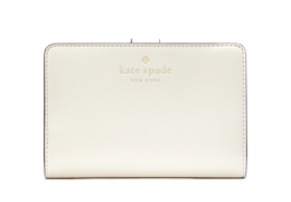 New Kate Spade Schuyler Medium Compact Bifold Wallet Meringue - $52.15