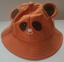 Children&#39;s Orange Bear Bucket Hat - £7.64 GBP
