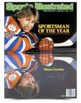 Wayne Gretzky Autographed &quot;Sportsman of the Year&quot; 15&quot; x 20&quot; Cover Photo UDA - £1,073.06 GBP