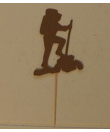 Hiker Hiking Cupcake Toppers Lot of 12! - £3.13 GBP