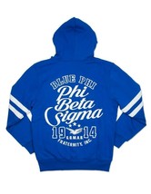 Phi Beta Sigma Fraternity Zip up Hoodie Jacket 1914 GOMAB  - £47.65 GBP