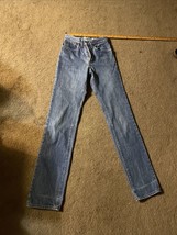 Vintage Early 80s Levi’s 26501 0119 Denim Jeans W23 L32.5 - £114.74 GBP