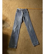 Vintage Early 80s Levi’s 26501 0119 Denim Jeans W23 L32.5 - £113.75 GBP