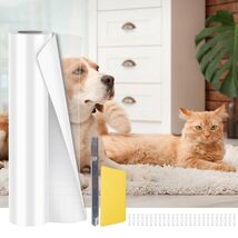 SENONAPO Cat Scratch Furniture Protector 196x17in Clear Self-Adhesive Tape - $16.86 SENONAPO Cat Scratch Furniture Protector 196x17in Clear Self-Adhesive Tape - $16.86