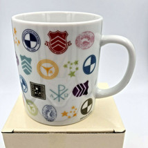 Persona Series 20th Anniversary school emblem coffee mug Atlus 1 2 3 4 5... - $55.19