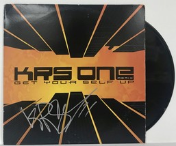 KRS One Signed Autographed &quot;Get Yourself Up&quot; Record Album - COA Card - £79.94 GBP