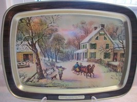 Serving Tray American Homestead Winter Square Serving Tray - £12.17 GBP