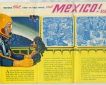 Before that Trip to the Moon Visit Mexico Now Brochure 1971 Land of Ench... - $37.62