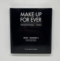 Make Up For Ever Professional Artist - Eye Shadows 2 Palette Authentic NIB - £47.47 GBP