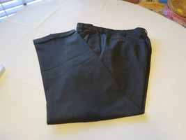 Men's Lands' End Pant pants slacks wool blend 37 black EUC @ - £18.41 GBP