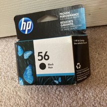 Genuine OEM HP 56 Black Ink Factory Sealed New in Box EXP: 12/2018 - £9.92 GBP