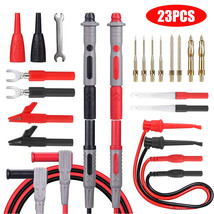 23 In 1 Multimeter Test Lead Kit For Electrical Alligator Clip Test Probe - $43.99