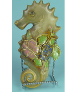 Wall hanging ceramic seahorse - $266.52 MXN
