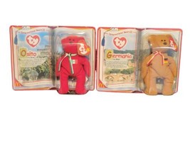 Lot of 2 McDonalds Ty Beanie Baby International Bears II Osito Germania ... - $230.75 MXN