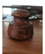 Vintage Ceramic Pinco Electric Porcelain Insulator Saddle Top - €10,35 EUR