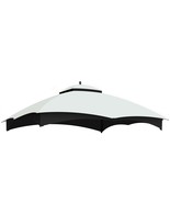 Allen Roth 10x12 Replacement Gazebo Canopy Top Air Vent White - $2,245.76 MXN
