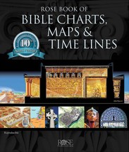 Rose Book of Bible Charts, Maps, and Time Lines [Spiral-bound] Rose Publ... - $24.78