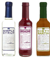 Stirrings Grenedine, Simple Syrup &amp; Dirty Martini Cocktail Mixers, Variety 3-Pk - £27.09 GBP