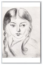 Madmoiselle Vignier By Henri Matisse Baltimore Museum of Art UNP DB Postcard U25 - £3.16 GBP
