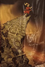 Korn Follow The Leader Flag Cloth Poster Banner Cd Nu Metal - £15.80 GBP