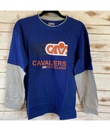 Cleveland Cavaliers Shirt Size YOUTH XL Hardwood Classics Majestic Blue ... - $14.11