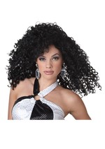 California Costumes Dancing Queen Wig - Adult Costume Accessory  One Size Black - £13.66 GBP