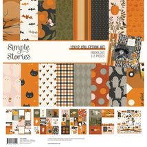 Simple Stories Collection Kit 12&quot;X12&quot;-FaBOOlous - £15.43 GBP