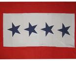 Trade Winds 3x5 Military Four Blue Star Service Star Banner 5x3ft Flag G... - $4.88