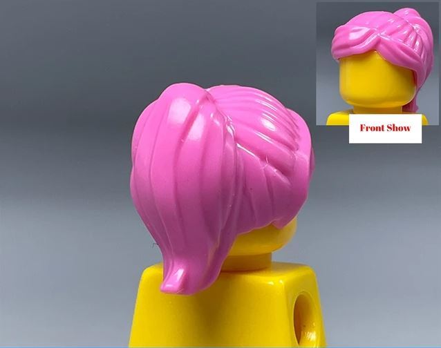 Minifigure Pink Short Hair For US Seller - $3.98