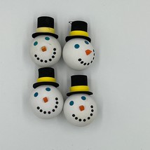 Jack in the Box (4) Antenna Balls Snowman Ornaments Christmas Pencil Topper - $19.99