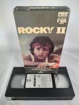 Rocky II 1984 Sylvester Stallone VHS Red Label CBS Fox Video Early Release  - £18.38 GBP