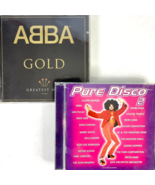 Pure Disco Hits + ABBA 2 CD Bundle Gold Greatest 70s Funk Soul Dance Pop - £14.40 GBP