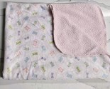 Carter&#39;s Butterfly Polka Dot Baby Blanket Pink Sherpa Purple 28&quot;x37&quot; - $59.35