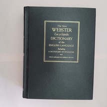The New Webster Encyclopedic Dictionary of The English Language Vintage - £41.35 GBP