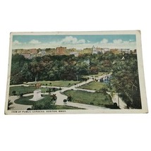 Boston, Massachusetts MA - The Public Gardens &amp; Beacon Hill - Vintage Postcard - £1.99 GBP