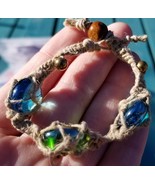 Glass Bead Hemp Bracelet - $11.57 CAD