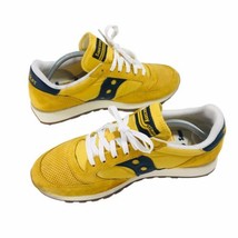 Saucony Jazz Original Mens Size 10.5 Carolina Mustard Training Shoes Sneakers - £61.22 GBP