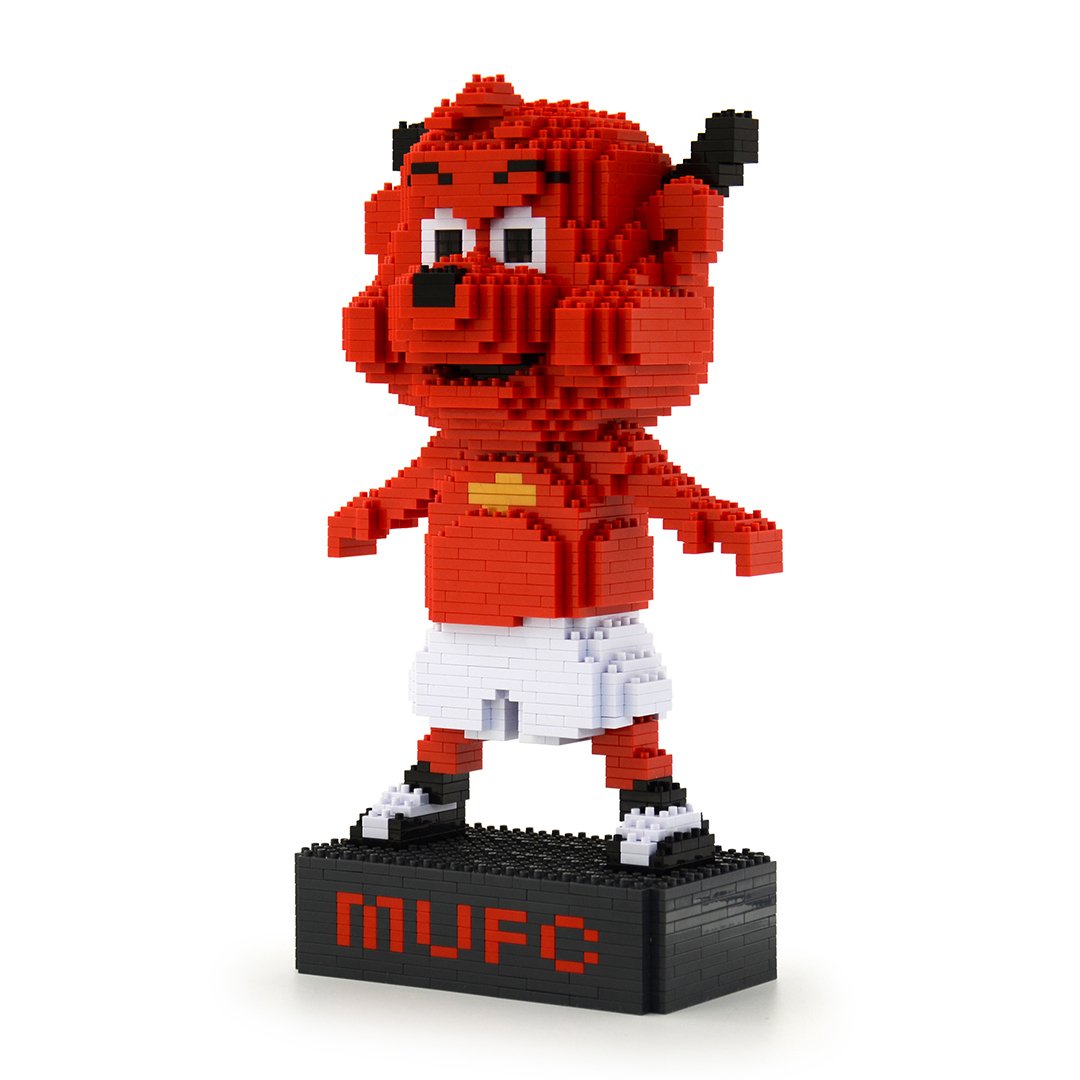 Fred the Red (MUFC Mascot) Brick Sculpture (JEKCA Lego Brick) DIY Kit Item image 2